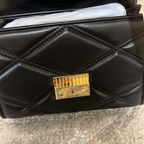 NWT Michael Kors Serena Medium Flap Convertible Shoulder-crossbody Purse Handbag - Picture 5 of 11